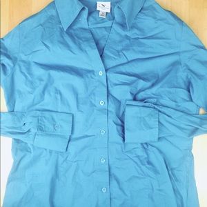 NWOT blue Worthington top